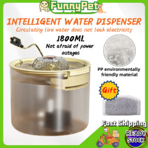 Auto-Circulating Pet Water Fountain: Adakah Sistem Aliran 24 Jam Sesuai untuk Kucing Anda?