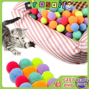 10/20pcs Stretchy Plush Ball Pom Ball Toys: Adakah Sesuai untuk Tabiat Gigitan Anjing Anda?