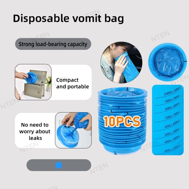10 - Pack Sealable Disposable Vomit Bags: Apa yang Perlu Disemak sebelum Beli