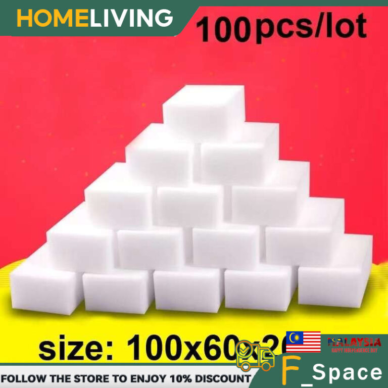 100pcs Nano Magic Sponge Eraser Cleaning Tool Decontamination: Berbaloi ke untuk Rumah Anda?