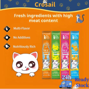 Adakah 1Pc Crosail Pet Snack Cat Snack Cat Treat Stick Sesuai untuk Kucing Anda?