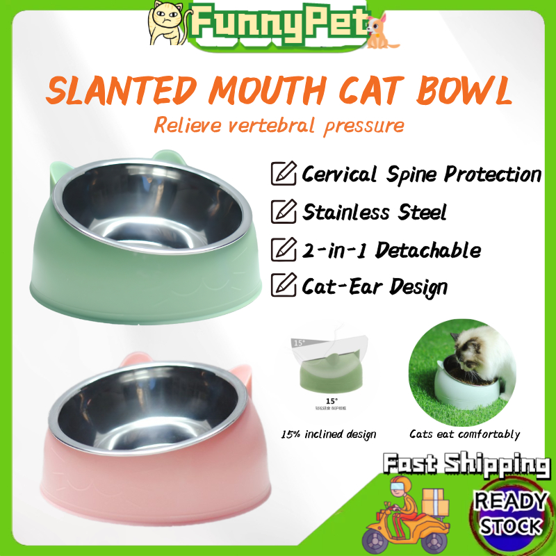 2-in-1 Stainless Steel Cat Bowl: Apa yang Perlu Disemak sebelum Beli
