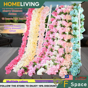 Adakah Artificial Sakura Flowers Vine 240CM Berbaloi untuk Dekorasi Pelamin dan Rumah?