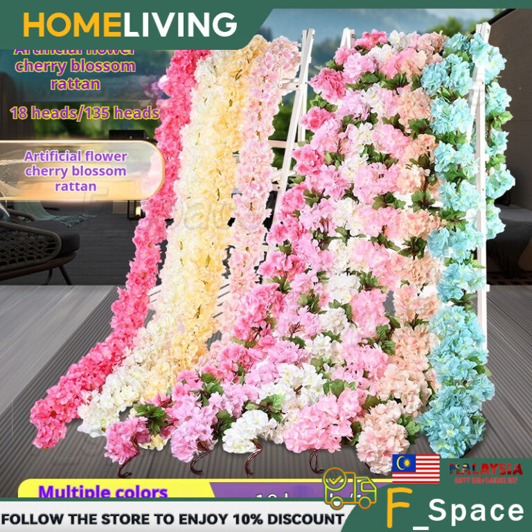 Adakah Artificial Sakura Flowers Vine 240CM Berbaloi untuk Dekorasi Pelamin dan Rumah?