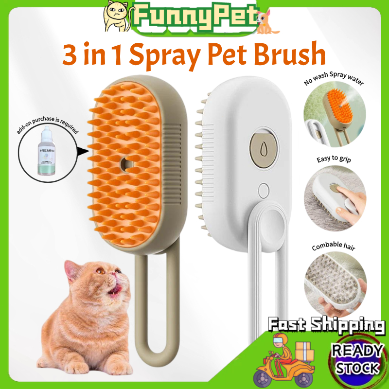 3 In 1 Cat Brush Pet Grooming: Apa yang Perlu Disemak sebelum Beli