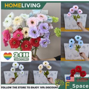 6 Heads Zinnia Artificial Flower: Pilihan Dekorasi Estetik Tanpa Perlu Penjagaan?