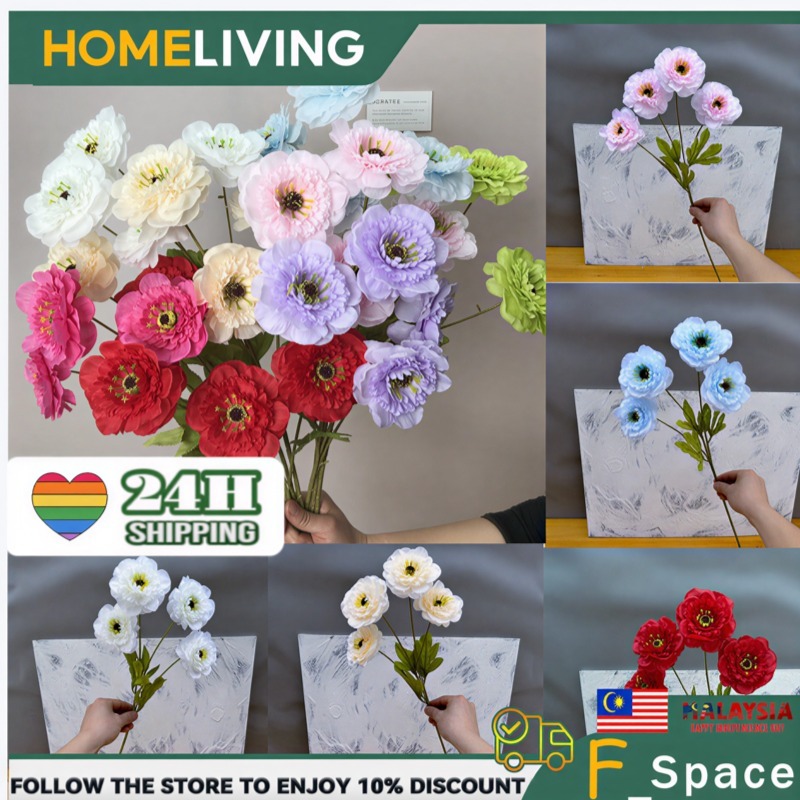 6 Heads Zinnia Artificial Flower: Pilihan Dekorasi Estetik Tanpa Perlu Penjagaan?