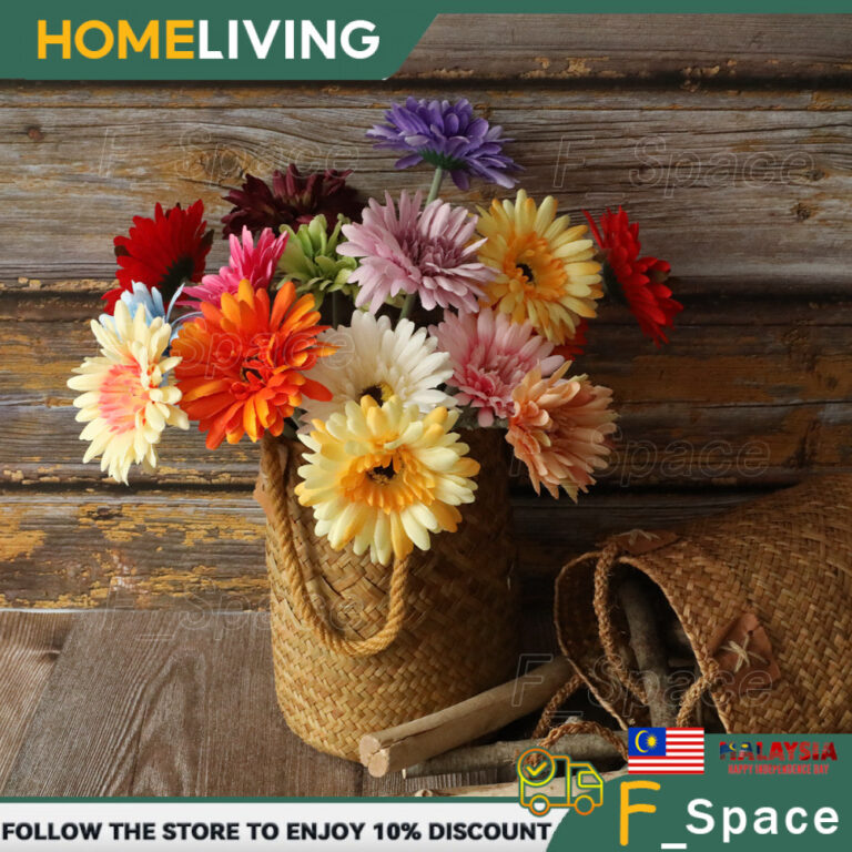 Adakah Bunga Gerbera Daisy Artificial Flower Bouquet Sesuai untuk Dekorasi Ruang Tamu Anda?
