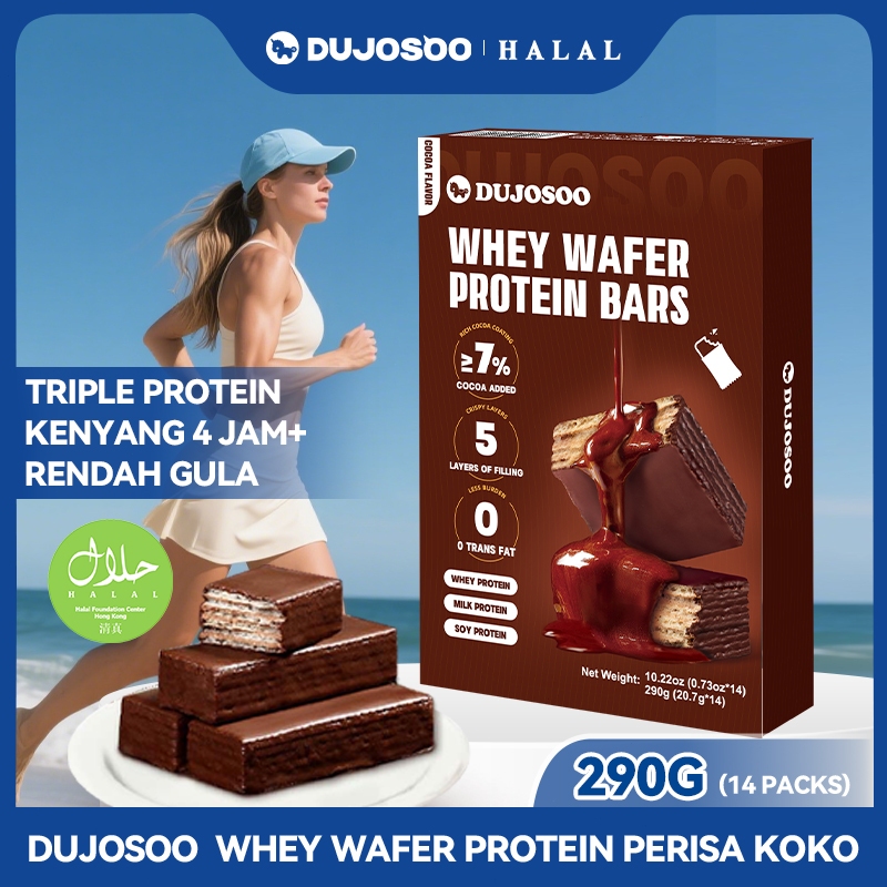 Adakah DUJOSOO Cocoa Wafers Pilihan Snek Protein yang Sesuai untuk Anda?
