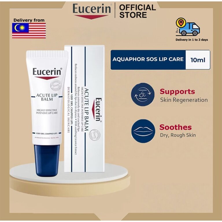 Adakah Eucerin Aquaphor SOS Lip Repair Berkesan untuk Bibir Anda?