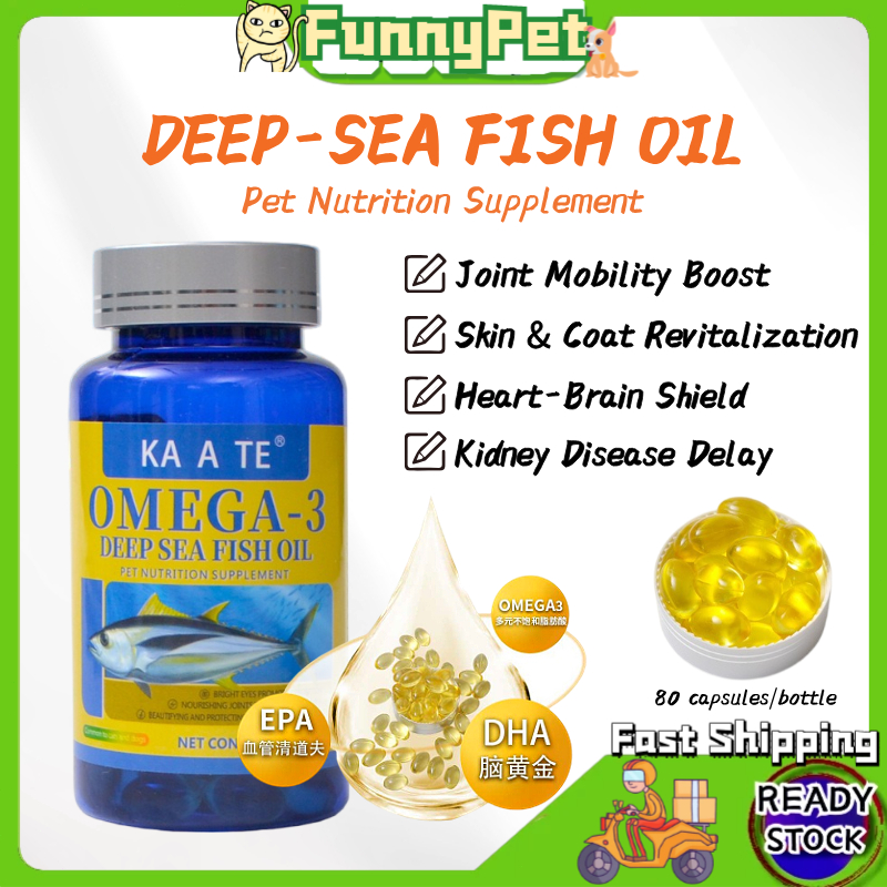 Adakah Pet Supplement Omega-3 Fish Oil Sesuai untuk Kucing Anda?