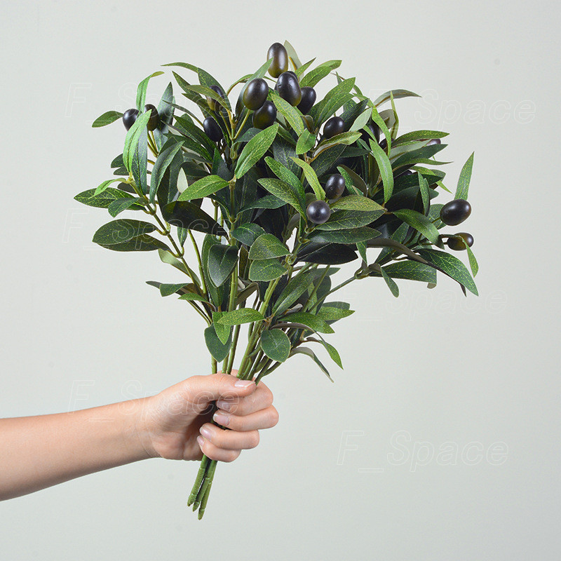 Tips Gubahan Menggunakan Artificial Plant Olive Greenery Branch With Fruit Pokok Hiasan