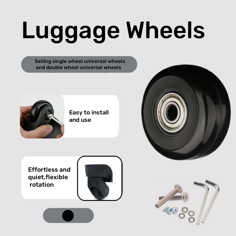 Cara Memilih Luggage Wheel Replacement yang Tepat untuk Beg Anda