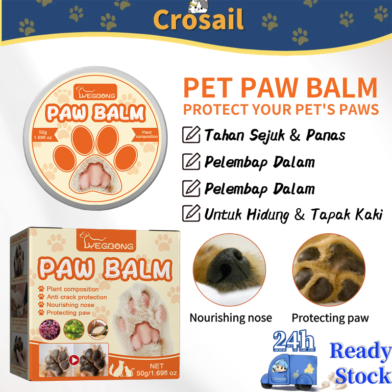 Cara Memilih Pet Paw Balm Terbaik untuk Kesihatan Kaki Haiwan Kesayangan