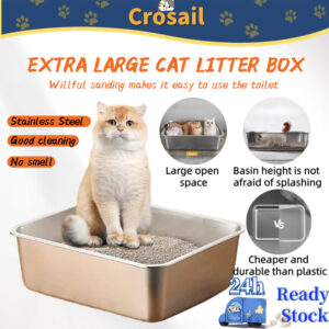 Cat Litter Box Stainless Steel Extra Large: Adakah Sesuai untuk Kucing Anda?
