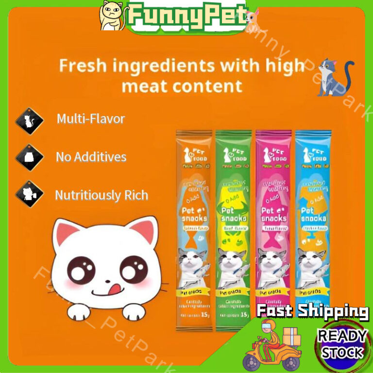 Cat Treat Stick: Cara Memilih Snek Kucing yang Sesuai untuk Si Manja