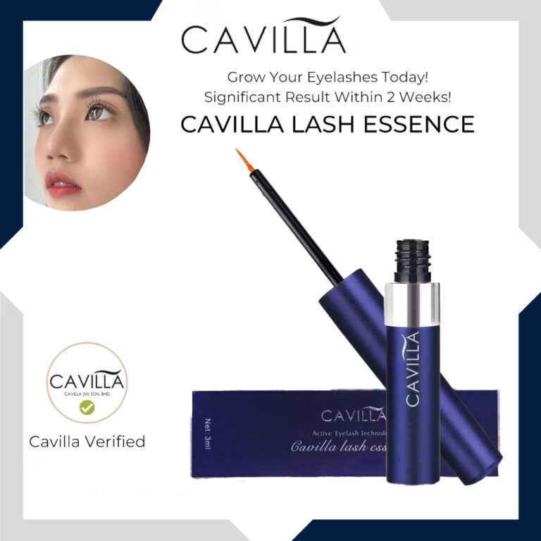 Cavilla Eyelash Serum 3 ml: Berapa Lama Masa Diperlukan untuk Nampak Hasil Bulu Mata Lebih Lebat?