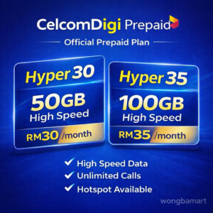 CelcomDigi 5G Prepaid: Panduan Pelan Hyper dan Power untuk Pengguna Internet Tinggi