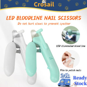 Crosail Pet Dog Nail Clippers With LED Lights: Adakah Ia Membantu Potong Kuku Haiwan dengan Selamat?