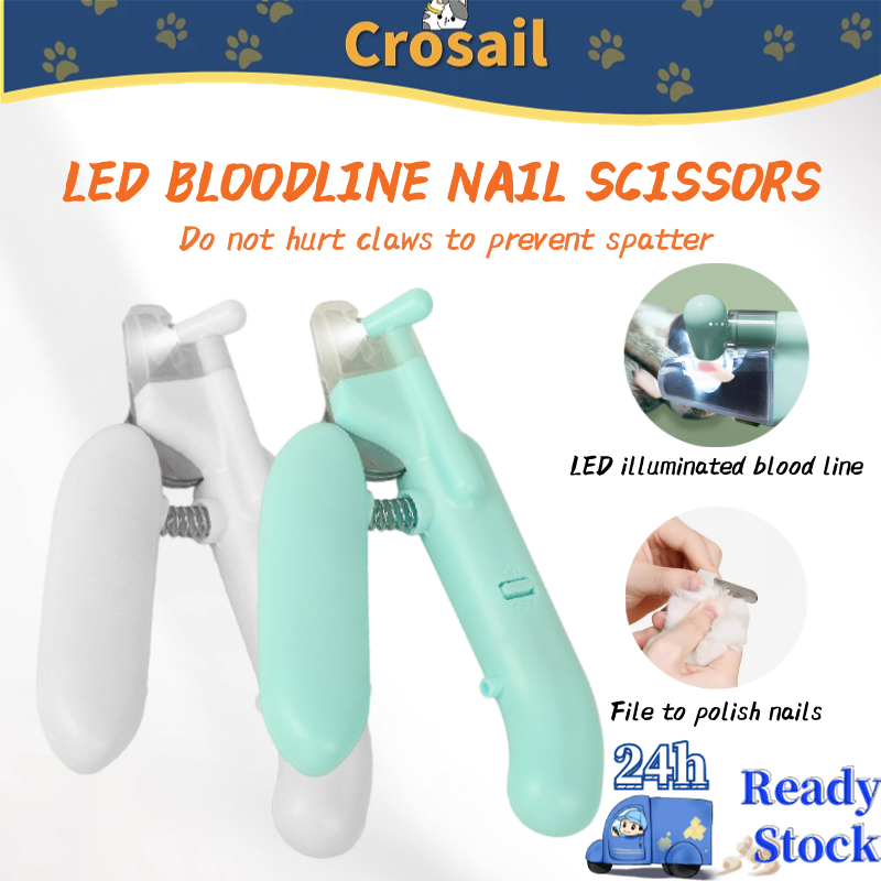 Crosail Pet Dog Nail Clippers With LED Lights: Adakah Ia Membantu Potong Kuku Haiwan dengan Selamat?