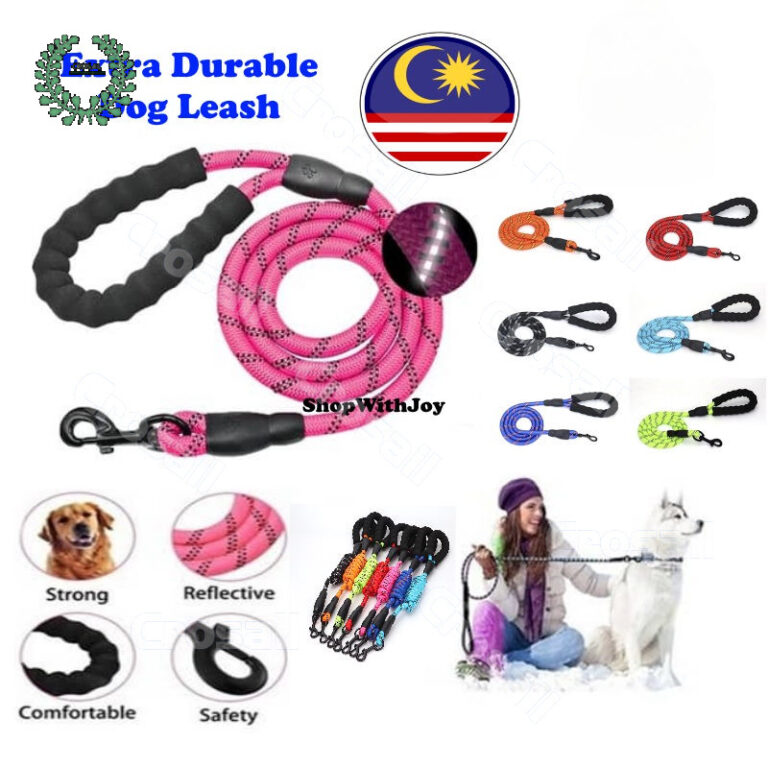 Adakah Dog Leash Strong Rope Durable Nylon Dog Leash Color Pilihan Terbaik?