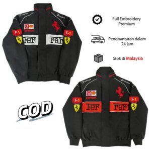 F1 Ferrari Racing Embroidery Jacket: Adakah Sesuai untuk Cuaca Malaysia?