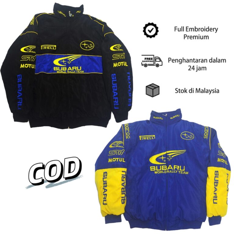 F1 Racing Embroidery Jacket: Adakah Sesuai untuk Cuaca Malaysia?