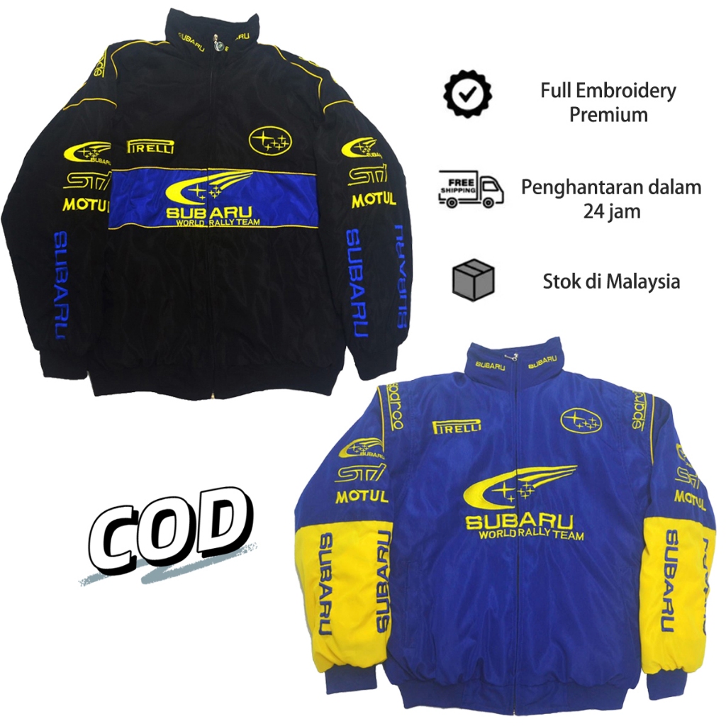 F1 Racing Embroidery Jacket: Adakah Sesuai untuk Cuaca Malaysia?