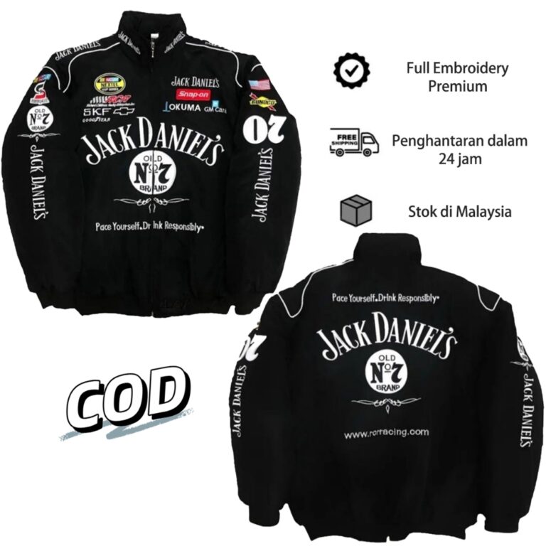 Jaket Varsity JackDanieis Embroidery Racing Jacket: Adakah Sesuai untuk Cuaca Malaysia?