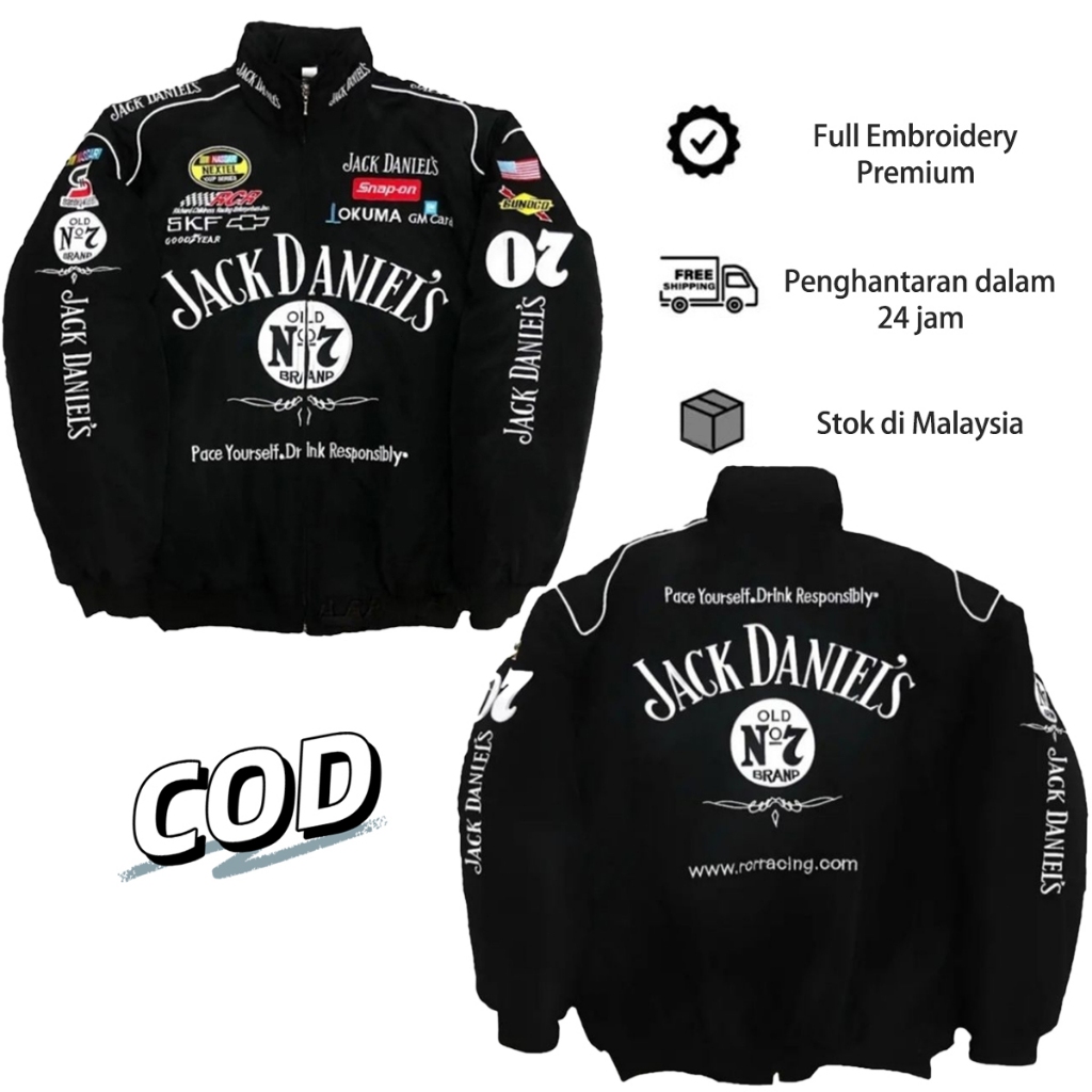 Jaket Varsity JackDanieis Embroidery Racing Jacket: Adakah Sesuai untuk Cuaca Malaysia?
