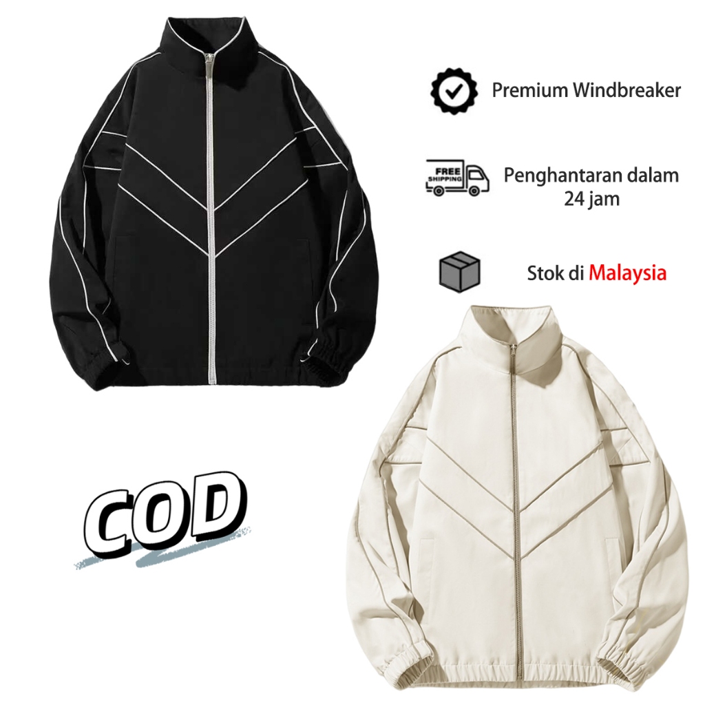 Korean Casual Windproof Jacket: Adakah Sesuai untuk Cuaca Malaysia?