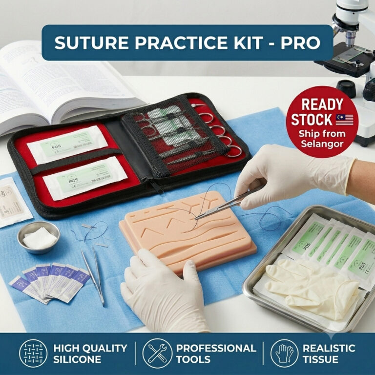 Suture Practice Kit: Adakah Set Latihan Ini Sesuai untuk Pelajar Perubatan?