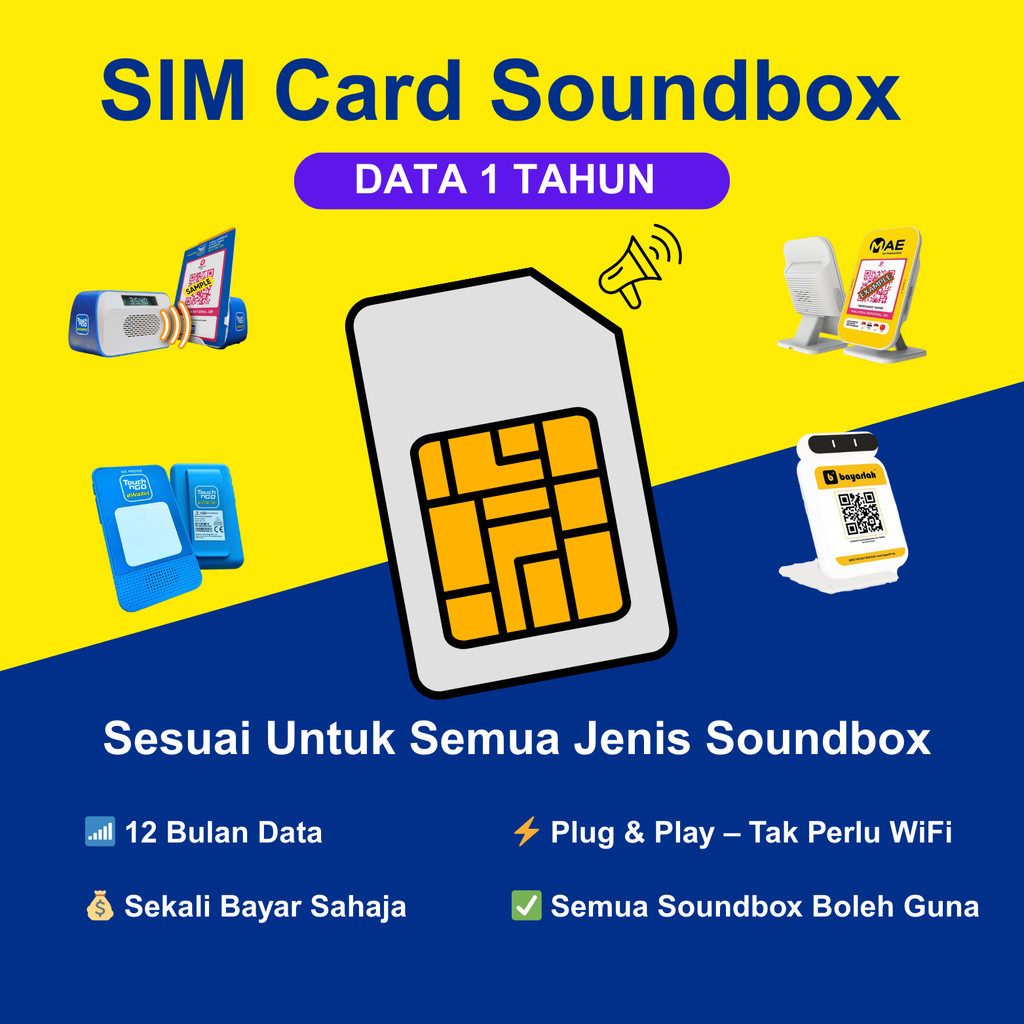 Penyelesaian Tanpa WiFi: Adakah SIM Card Soundbox Sesuai untuk Perniagaan Anda?