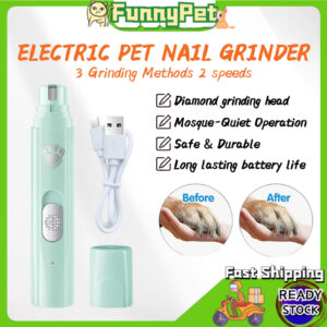 Electric Pet Nail Grinder Clipper