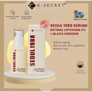 K-SECRET SEOUL 1988Serum: Adakah Sesuai untuk Rutin Anti-Penuaan Anda?