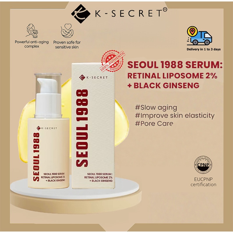 K-SECRET SEOUL 1988Serum: Adakah Sesuai untuk Rutin Anti-Penuaan Anda?