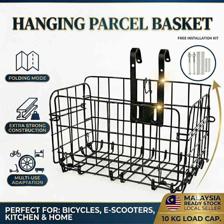 Foldable Hanging Basket With Hook Bakul Besi Gantung: Adakah Ia Penyelesaian Storan Serbaguna untuk Anda?