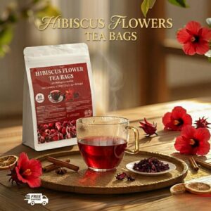 HALAL Hibiscus Flower Tea Bags: Pilihan Minuman Herba Semulajadi