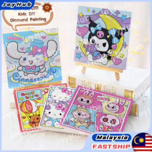 Kraf DIY Diamond Painting Sanrio 20 cm Sesuai untuk Latih Fokus Anak?