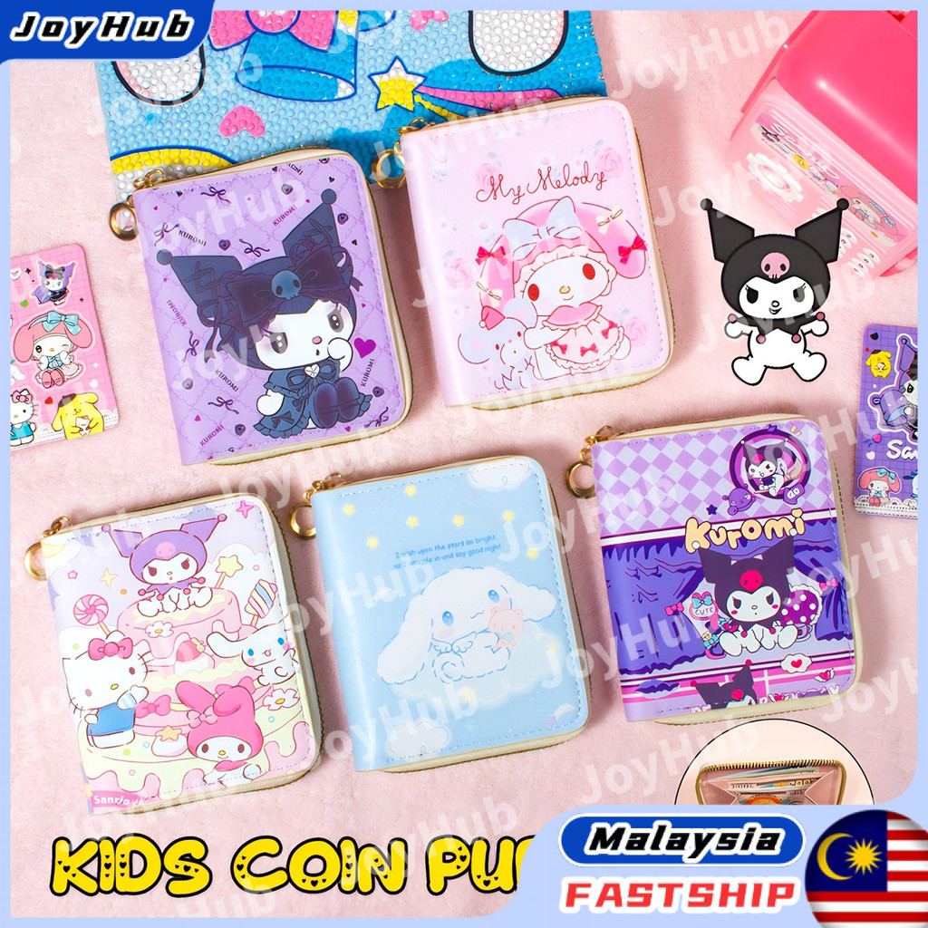 Kuromi Wallet Girl Sanrio Melody Cinnamoroll Coin Purse Mini: Sesuai untuk Kegunaan Harian Kanak-Kanak?