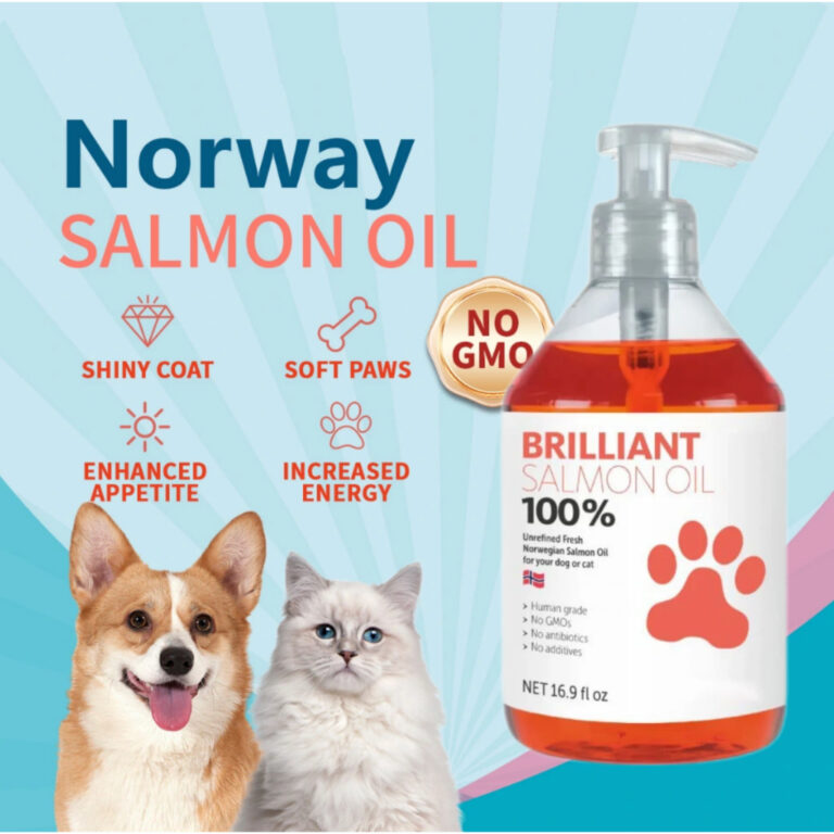 Cara Atasi Masalah Bulu Kucing Gugur dengan Norwegian Salmon Oil 300 ml