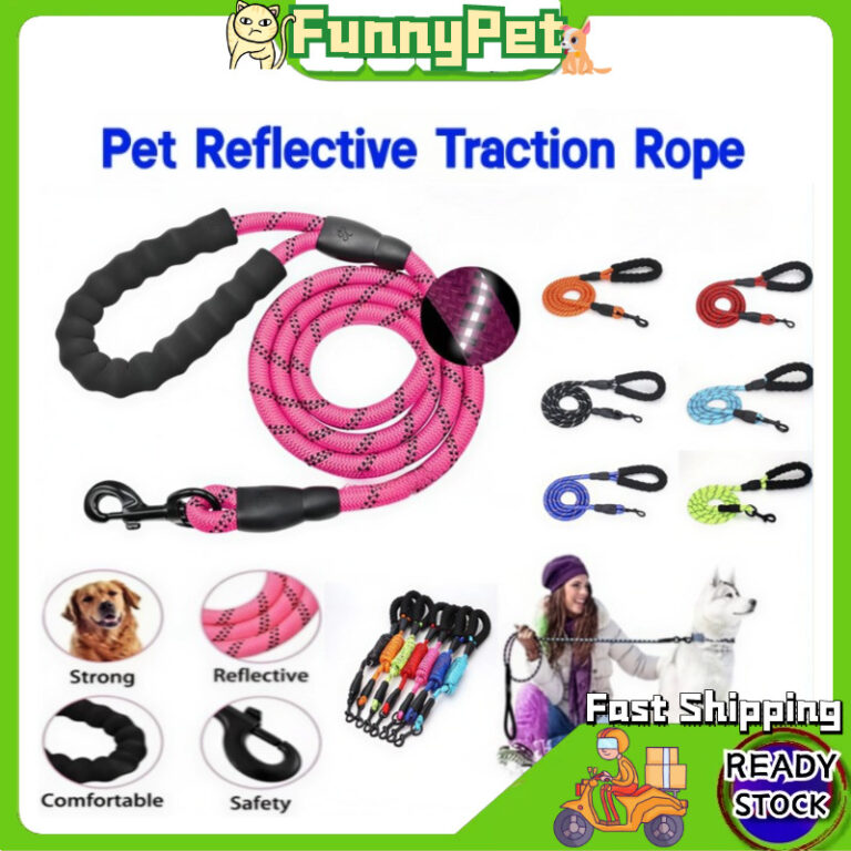 Nylon Dog Leash Heavy Duty Rope Lead For Training: Pilihan Selamat untuk Jalan Petang