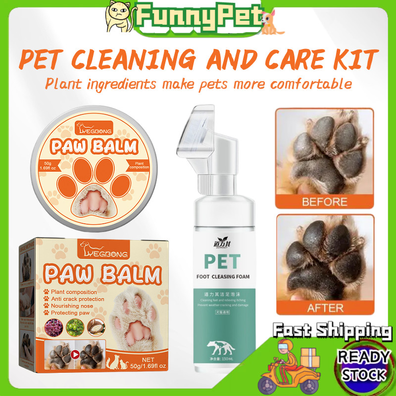 Paw Washing Combination Foam Foot Cleanser And Claw Cream: Perlukah untuk Haiwan Anda?