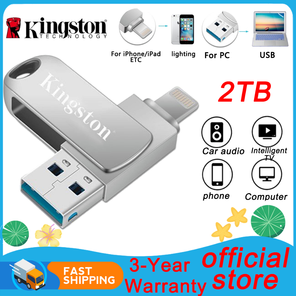 Pendrive 512G 1TB 2TB 3 in1 OTG USB3.0 Flash: Fungsi Pemindahan Fail dan Batas Kegunaan