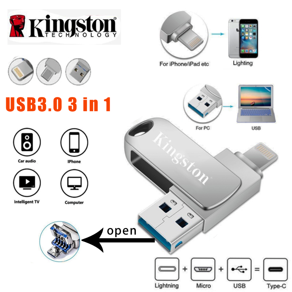 Penyelesaian Storan Telefon: Siapa yang Sesuai Menggunakan Pendrive 3-In-1?