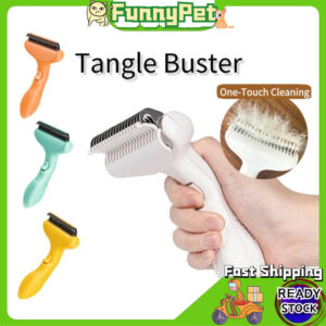 Pet Brush One Touch Hair Removal Cat Brush: Berkesan Tanggal Bulu Tanpa Sakit?