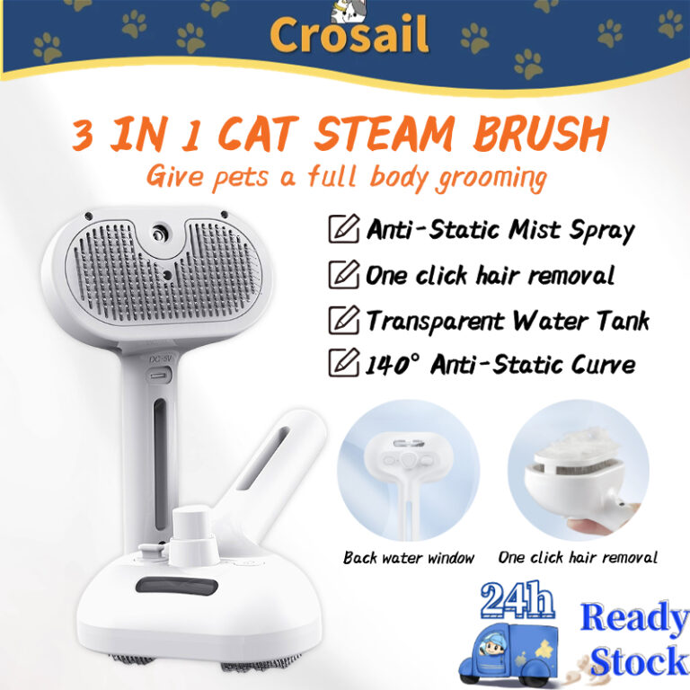 Pet Spray Grooming Comb Pet Hair Cleaner Brush Floating: Selesaikan Masalah Bulu