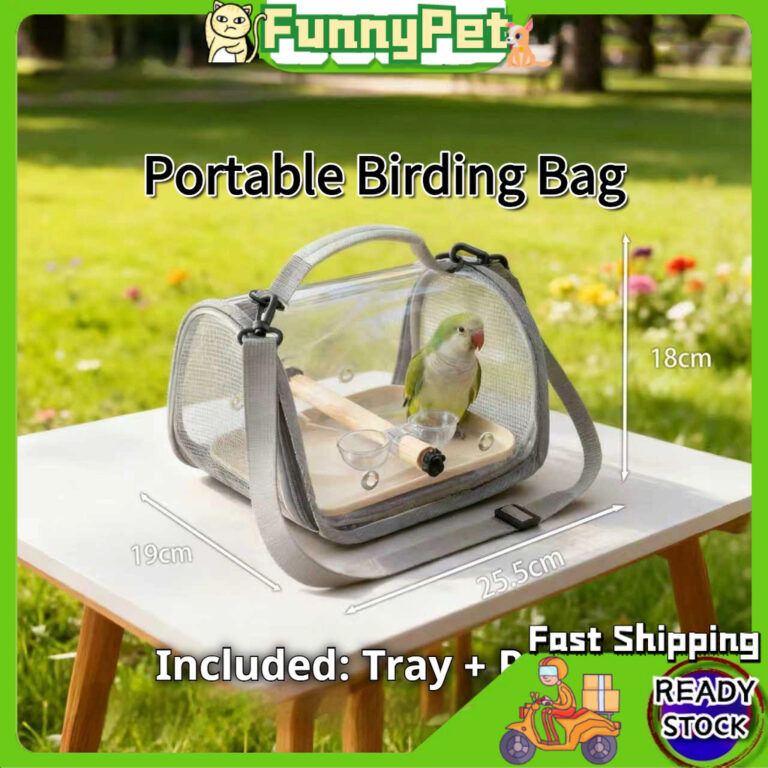 Portable Bird Travel Carrier Transparent Backpack: Adakah Sesuai untuk Burung Kecil Anda?