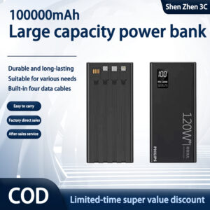 Power Bank: Panduan Memilih 100000 mAh Powerbank Fast Charging dengan 4 Kabel