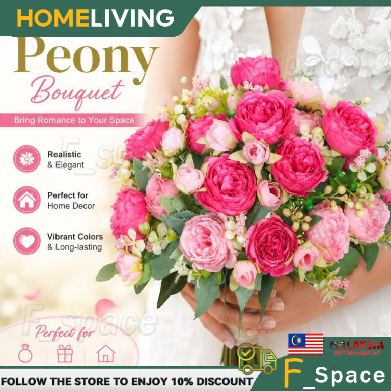 Premium Bunga Hiasan 5 Persian Rose Artificial Silk Bouquet: Sesuai untuk Dekorasi Ruang Tamu?